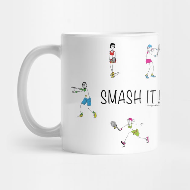 Tennis figures - Smash It! by dizzycat-biz